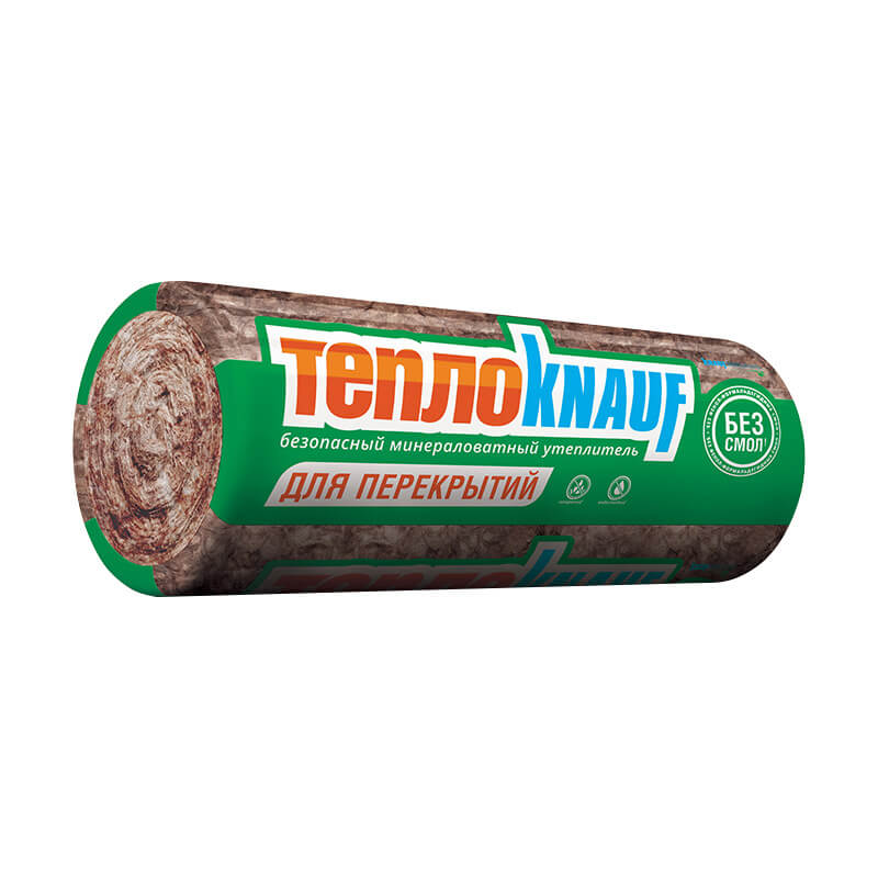 Минераловатная изоляция ТеплоКНАУФ для кровли TR 037 Aquastatik 6148х1220х50мм 2 шт 0,75м3 32уп пал KNAUF