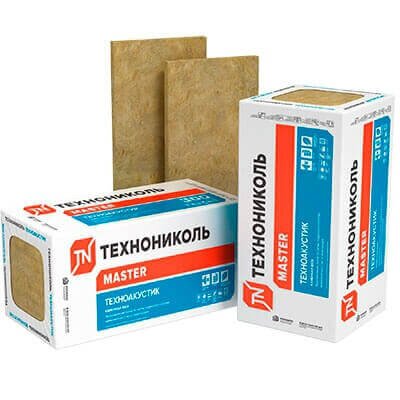Плита минераловатная ТЕХНОАКУСТИК 1200x600x50 мм 8 шт 0,288м3 24уп пал ТЕХНОНИКОЛЬ
