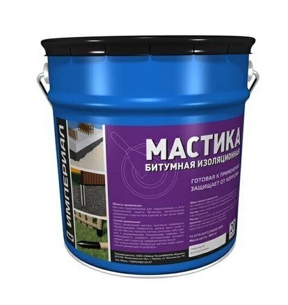 Мастика битумная изоляционная ИМПЕРИАЛ 12 кг 48шт пал ТЕХНОНИКОЛЬ
