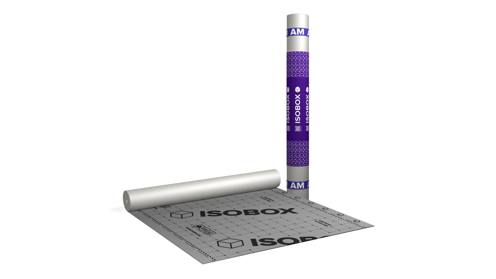 Гидро-ветрозащитная мембрана АМ 75 м2 ISOBOX