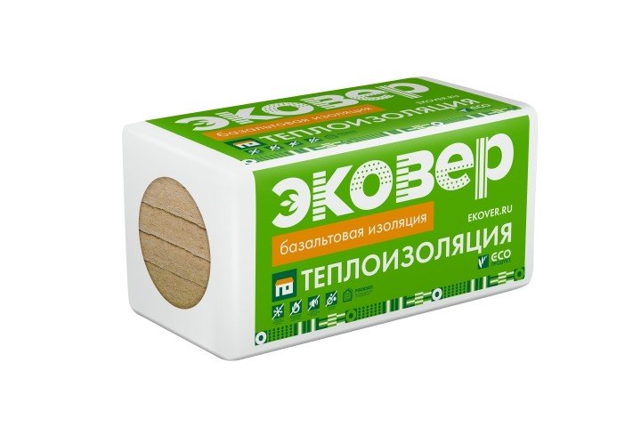 Плита минераловатная СТАНДАРТ 50 1000х600х50 мм 12 шт 0,36м3 ЭКОВЕР