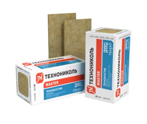 Плита минераловатная ТЕХНОАКУСТИК 1200x600x50 мм 6 шт 0,216м3 ТЕХНОНИКОЛЬ
