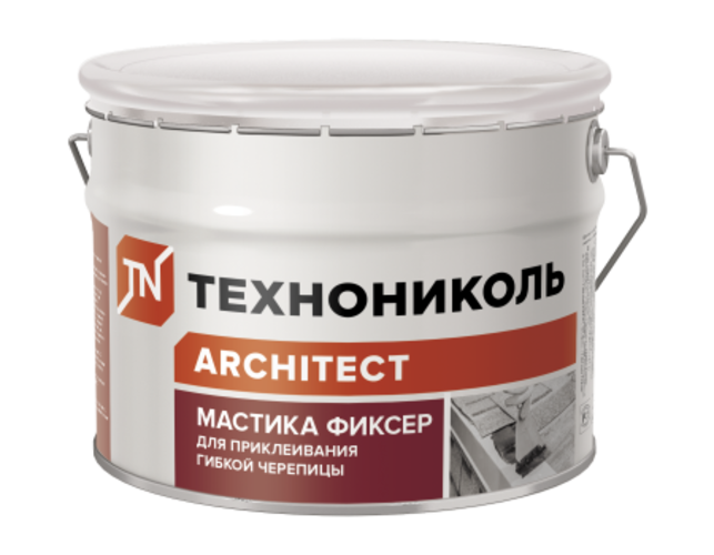 Мастика для гибкой черепицы №23 Фиксер 3,6 кг 144шт пал ТЕХНОНИКОЛЬ