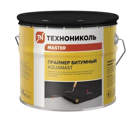 Праймер битумный AquaMast 3 л/2,4 кг 144шт пал ТЕХНОНИКОЛЬ