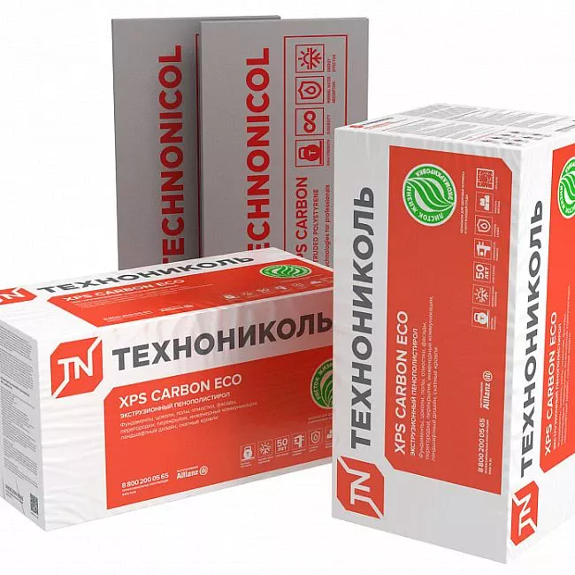 Пенополистирол экструзионный CARBON ECO 1180х580х30-L мм 13 шт 0,266916м3 ТЕХНОНИКОЛЬ