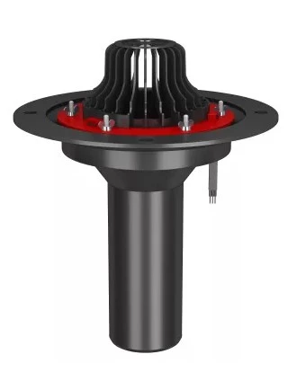 Воронка с обжимным металлическим фланцем с обогревом 110х450 мм ТЕХНОНИКОЛЬ