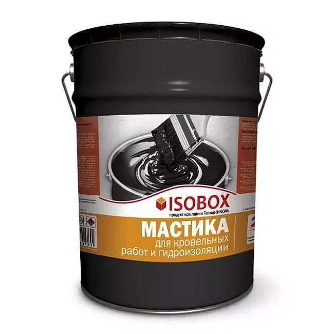 Мастика кровельная гидроизоляционная 22 кг ISOBOX